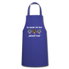 Ick wunder mir - Kochschürze - Royalblau