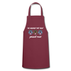 Ick wunder mir - Kochschürze - Bordeaux