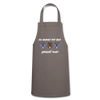 Ick wunder mir - Kochschürze - Grau