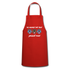 Ick wunder mir - Kochschürze - Rot