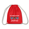 Ick wunder mir - Turnbeutel - Rot