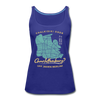 Chalkidiki oder Charlottenburg - Frauen Premium Tank Top - Königsblau
