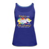 Kreta oder Kreuzberg - Frauen Premium Tank Top - Königsblau
