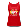 Kreta oder Kreuzberg - Frauen Premium Tank Top - Rot