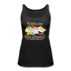 Kreta oder Kreuzberg - Frauen Premium Tank Top - Anthrazit