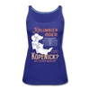 Kolumbien oder Köpenick - Frauen Premium Tank Top - Königsblau