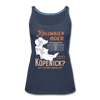 Kolumbien oder Köpenick - Frauen Premium Tank Top - Navy