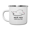 Heute nich! - Emaille Tasse