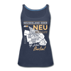 Neuseeland oder Neukölln - Frauen Premium Tank Top - Navy