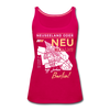 Neuseeland oder Neukölln - Frauen Premium Tank Top - dunkles Pink