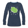 Tempelhof Feld - Frauen Premium T-Shirt - Navy