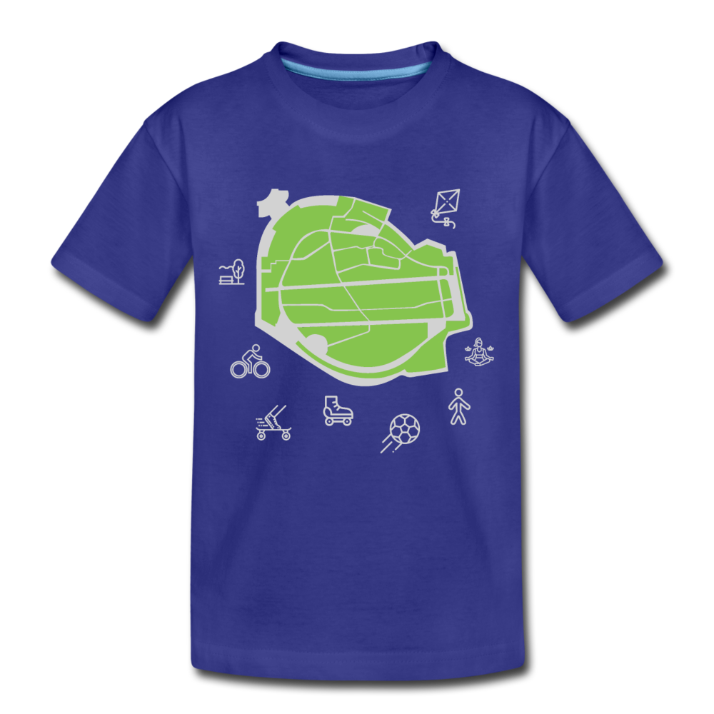 Tempelhof Feld - Teenager Premium T-Shirt - Königsblau