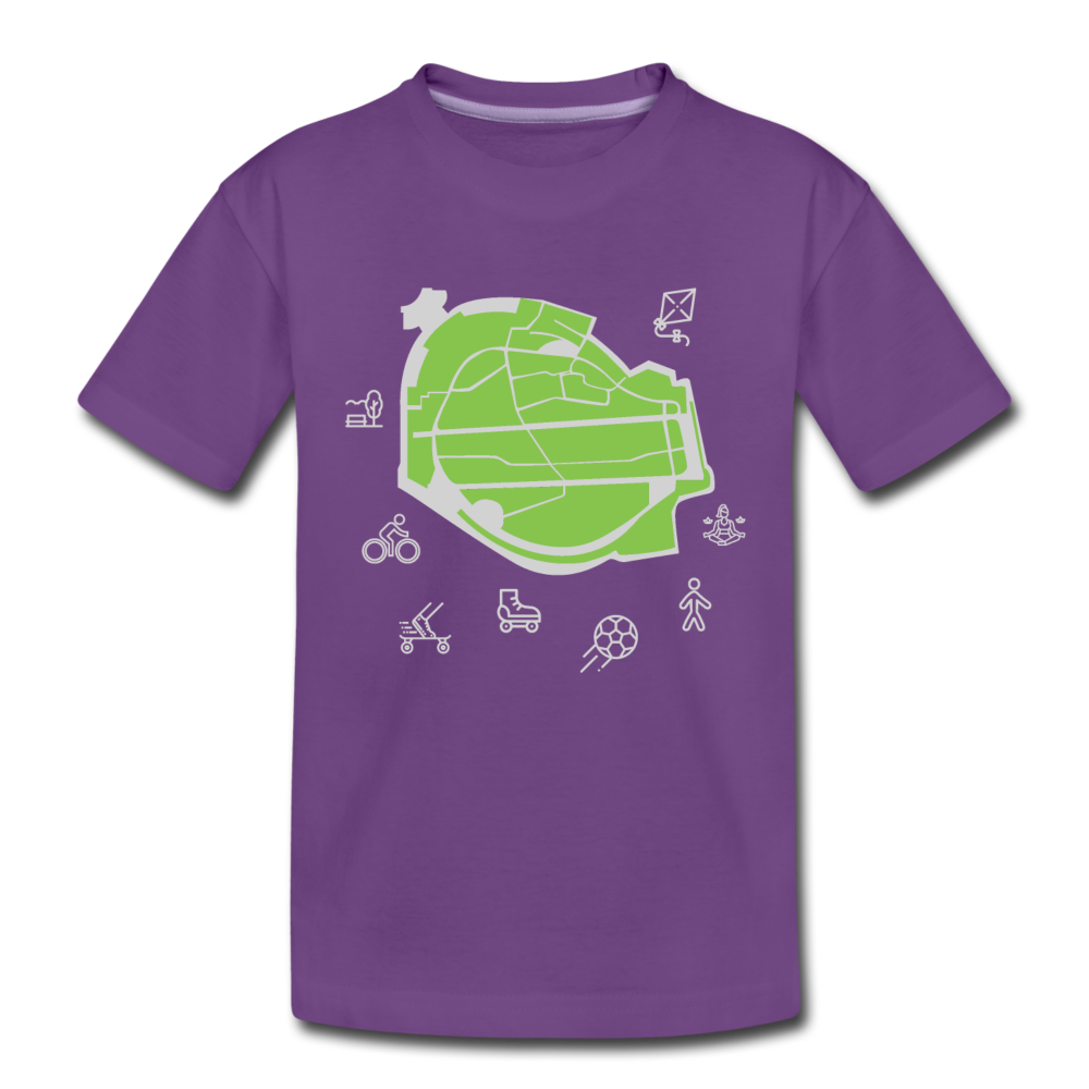 Tempelhof Feld - Kinder Premium T-Shirt - Lila