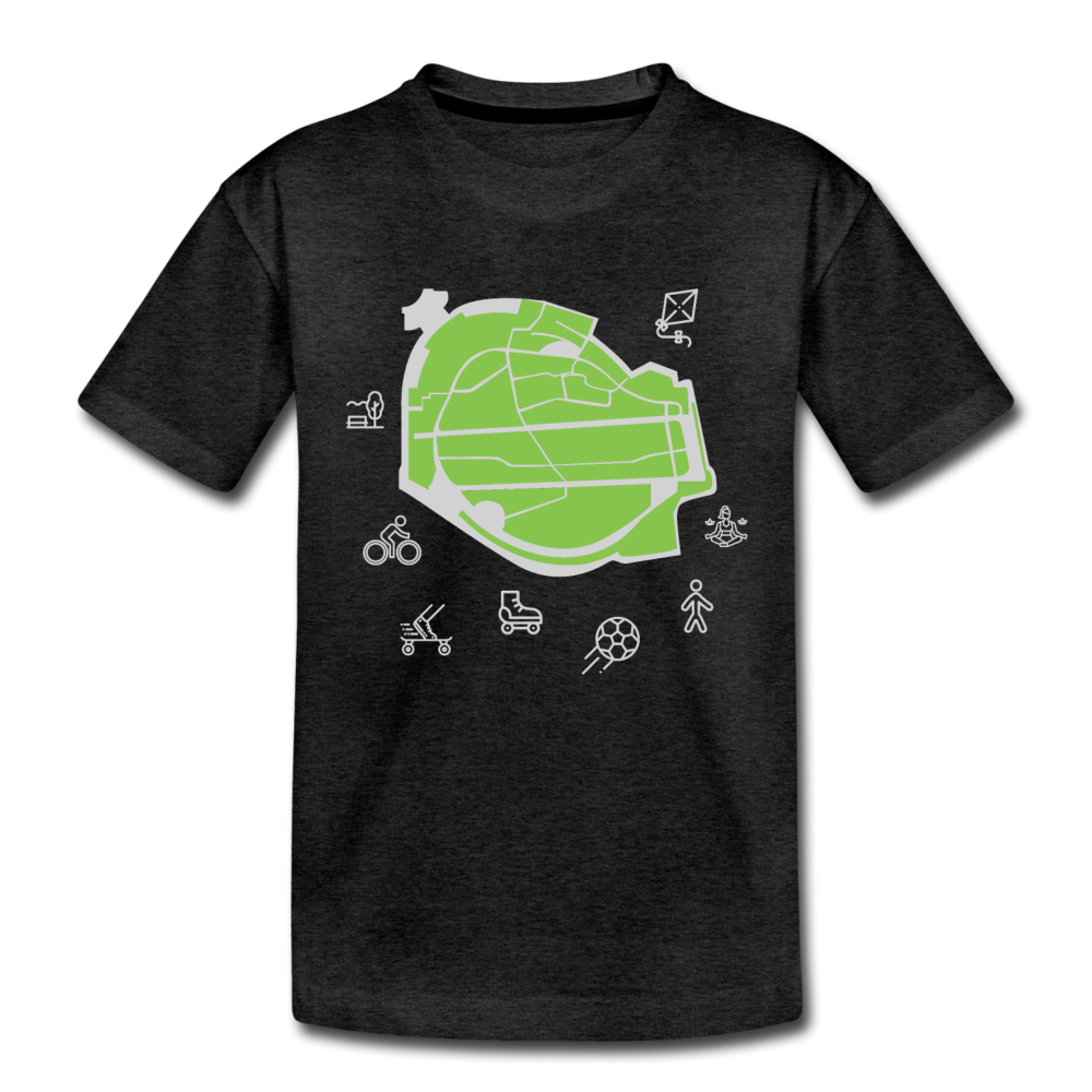 Tempelhof Feld - Kinder Premium T-Shirt - Anthrazit