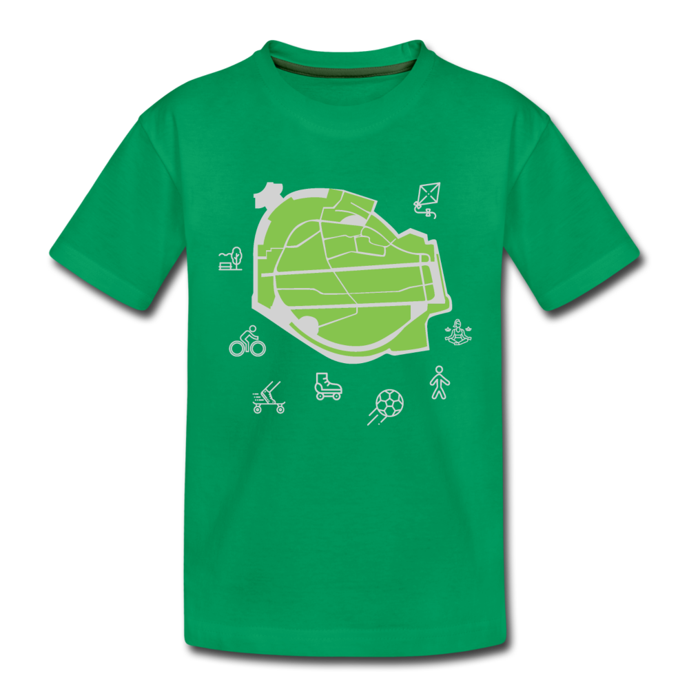 Tempelhof Feld - Kinder Premium T-Shirt - Kelly Green