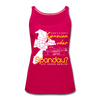 Spanien oder Spandau - Frauen Premium Tank Top - dunkles Pink