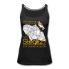 Stockholm oder Steglitz - Frauen Premium Tank Top - Schwarz