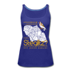Stockholm oder Steglitz - Frauen Premium Tank Top - Königsblau