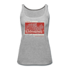 Wien Oder Wilmersdorf Uff Jeden Berlin - Frauen Premium Tank Top - Grau meliert