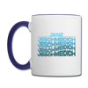 Janz Jeschmeidich - Tasse zweifarbig