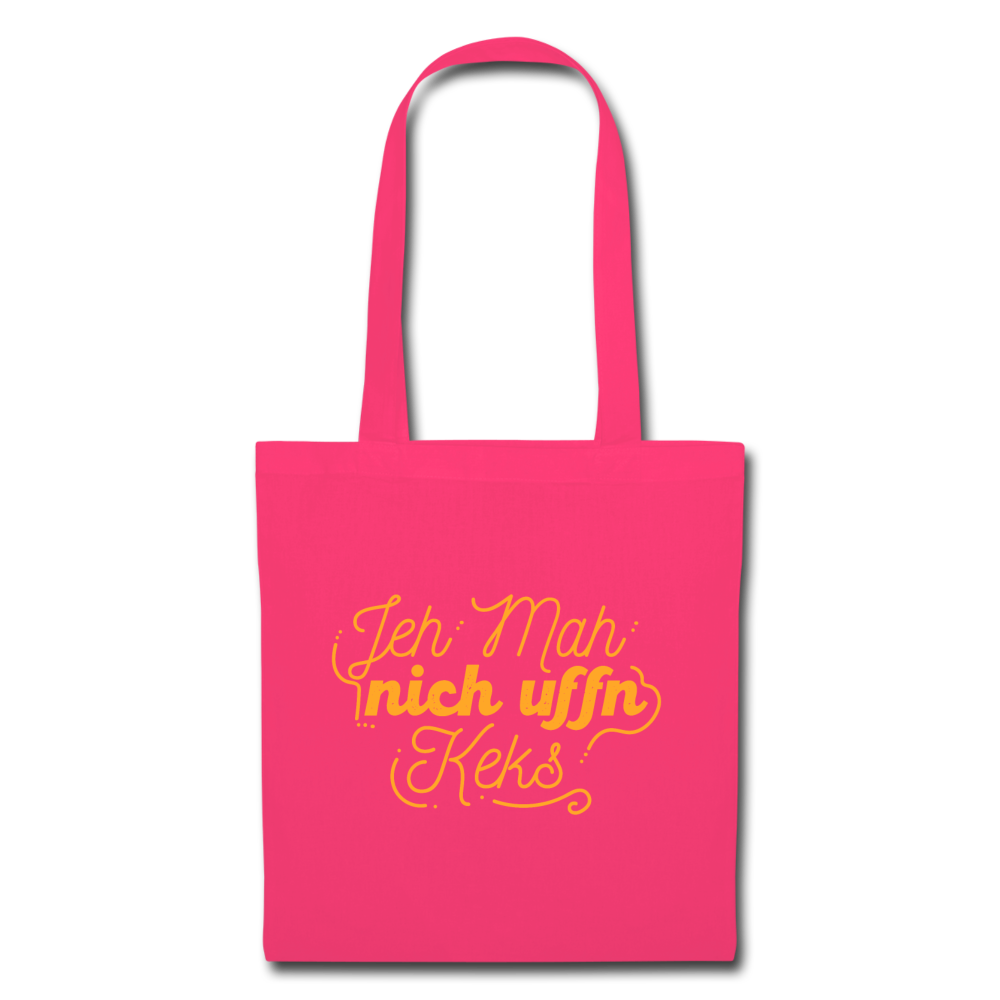Jeh mah nich uffn Keks gelb - Stoffbeutel - Azalea