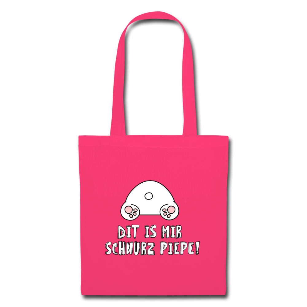 Dit is mir Schnurz Piepe - Stoffbeutel - Azalea