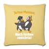 Juten Morjen, Backfeifenjesichta! - Sofakissen mit Füllung (45 x 45 cm) - Hellgelb