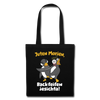 Juten Morjen, Backfeifenjesichta! - Stoffbeutel - Schwarz