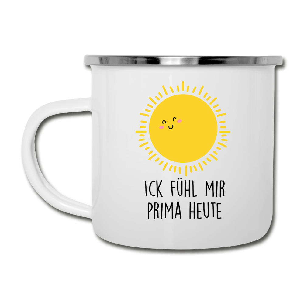 Ick fühl mir prima - Emaille Tasse