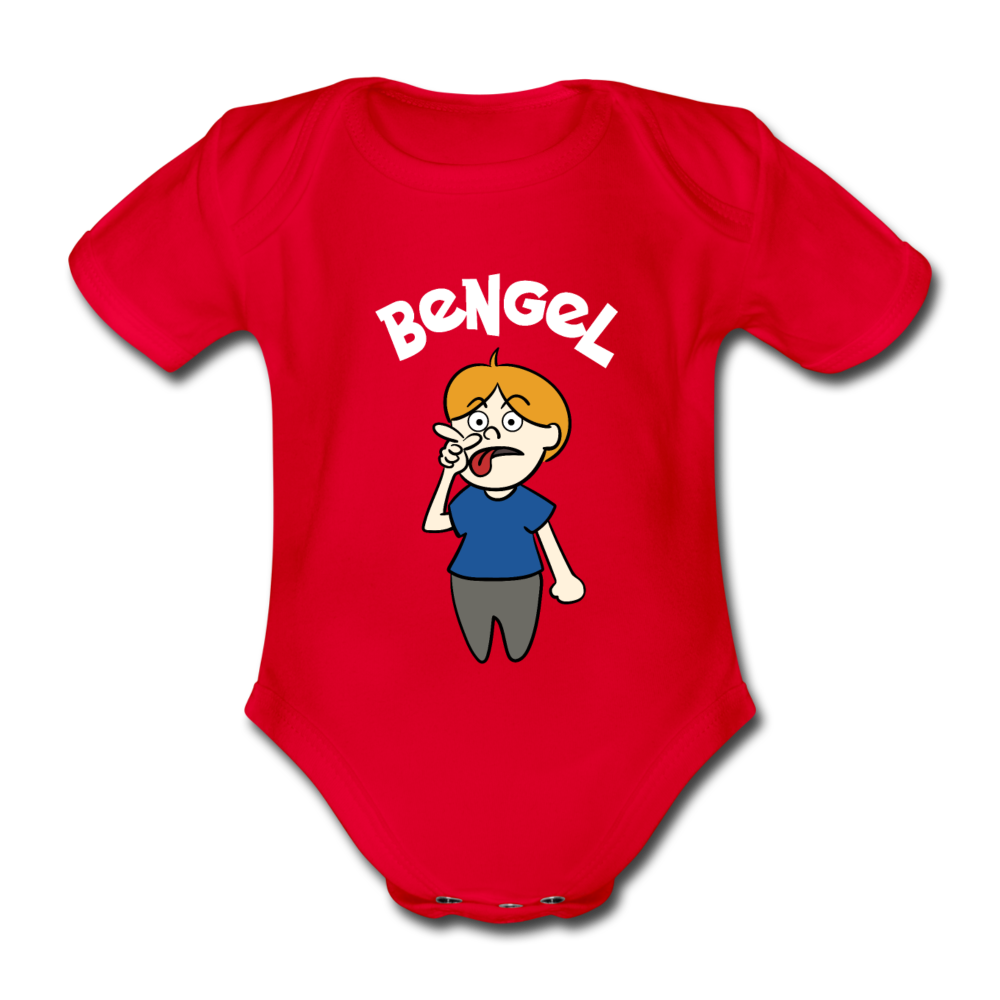 Bengel - Bio-Kurzarmbody - Rot