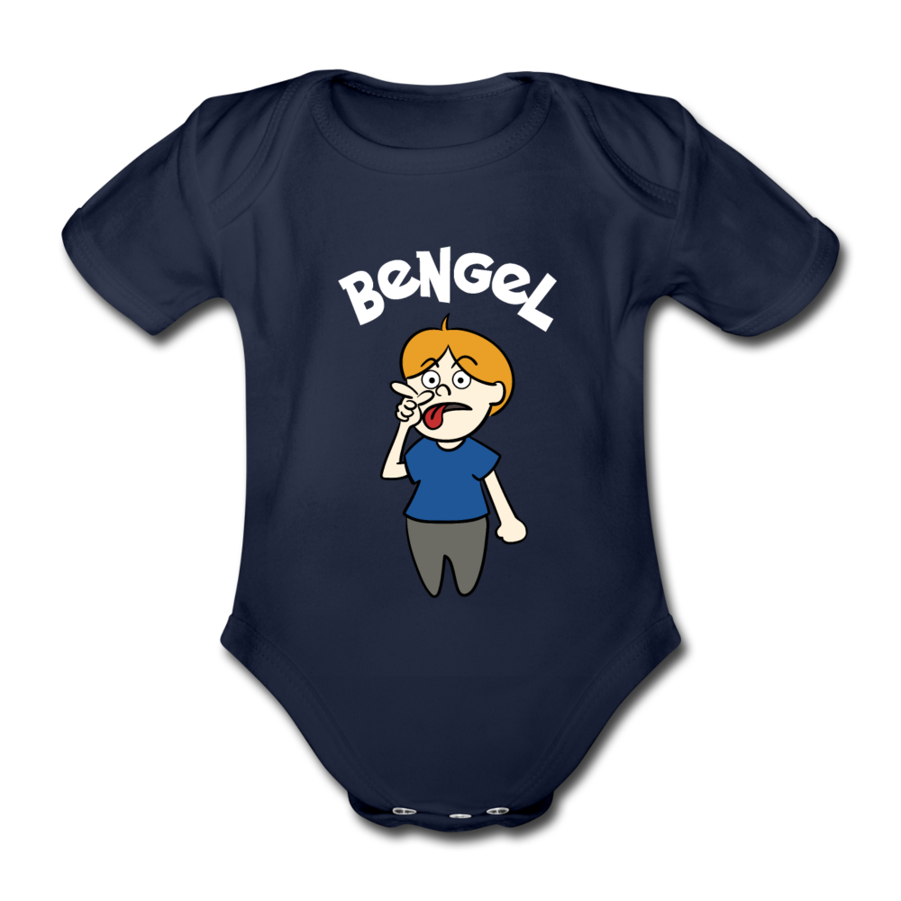 Bengel - Bio-Kurzarmbody - Dunkelnavy