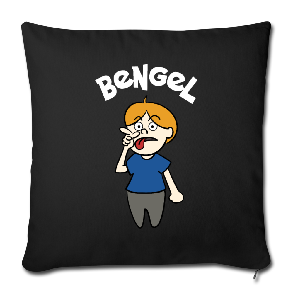 Bengel - Sofakissen mit Füllung (45 x 45 cm) - Schwarz