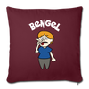 Bengel - Sofakissen mit Füllung (45 x 45 cm) - Burgunderrot