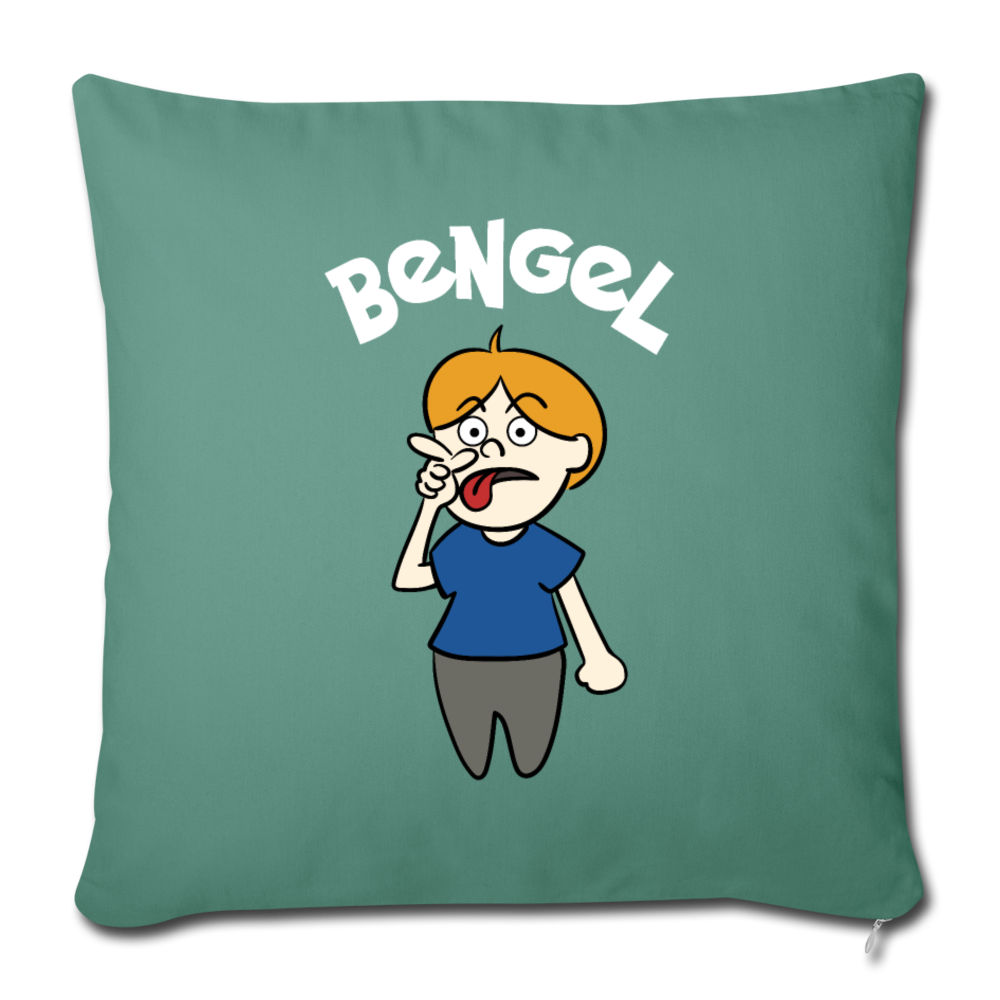 Bengel - Sofakissen mit Füllung (45 x 45 cm) - Tanngrün