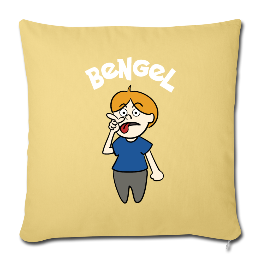 Bengel - Sofakissen mit Füllung (45 x 45 cm) - Hellgelb