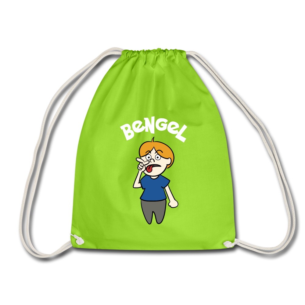 Bengel - Turnbeutel - Neongrün