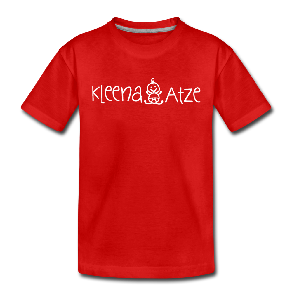 Kleena Atze - Kinder Premium T-Shirt - Rot