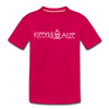Kleena Atze - Kinder Premium T-Shirt - dunkles Pink