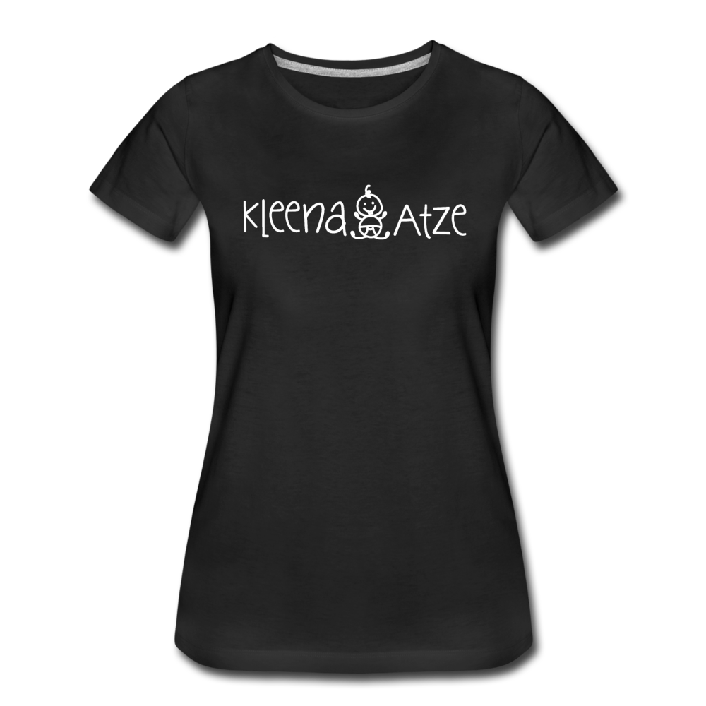 Kleena Atze - Frauen Premium T-Shirt - Schwarz