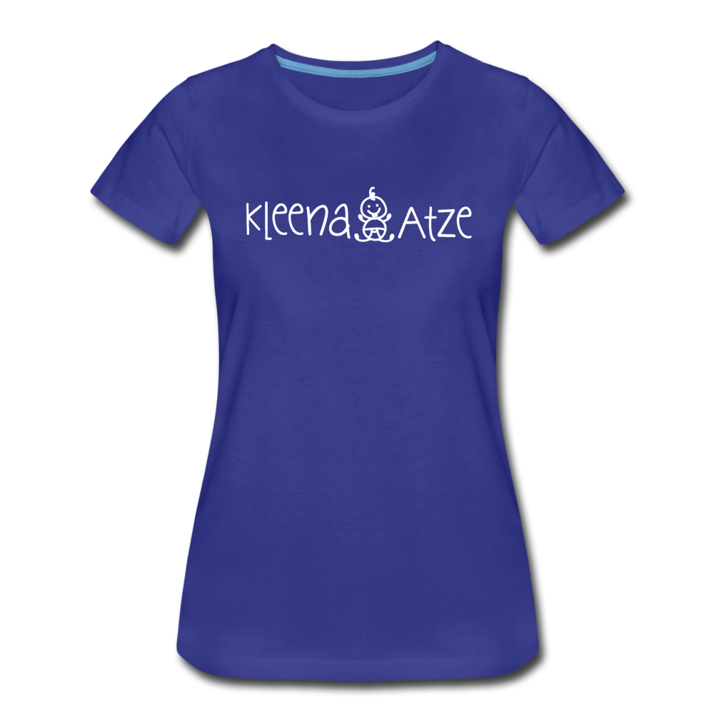 Kleena Atze - Frauen Premium T-Shirt - Königsblau