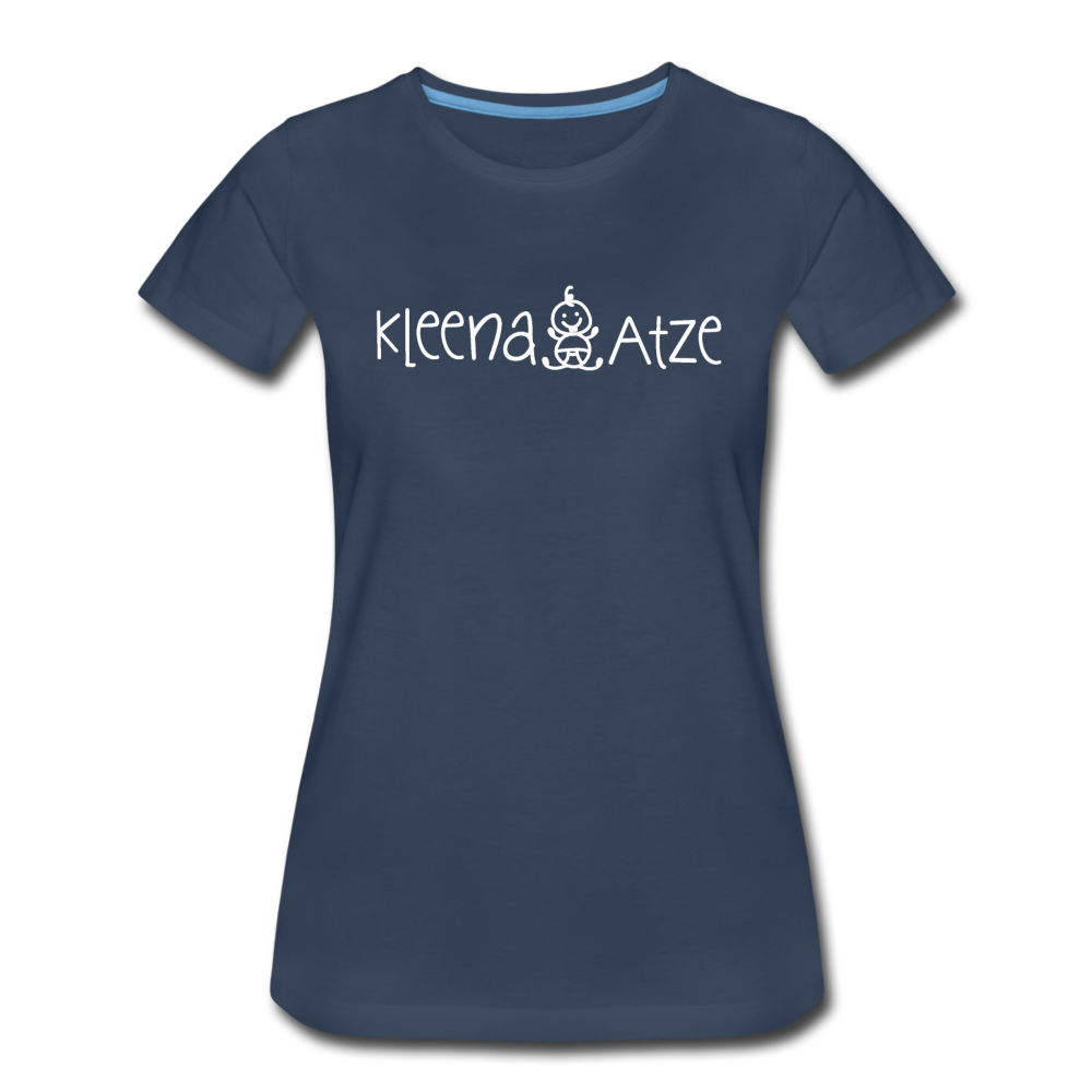 Kleena Atze - Frauen Premium T-Shirt - Navy