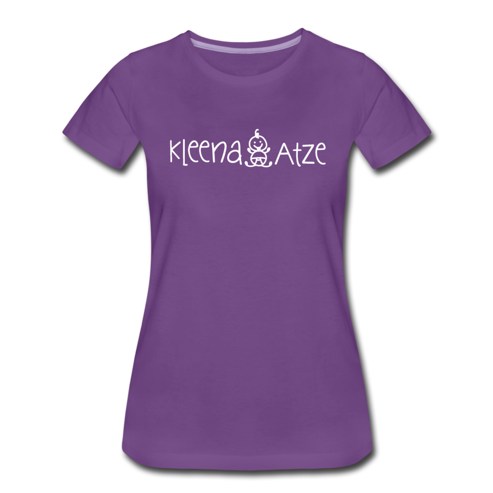 Kleena Atze - Frauen Premium T-Shirt - Lila