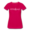 Kleena Atze - Frauen Premium T-Shirt - dunkles Pink