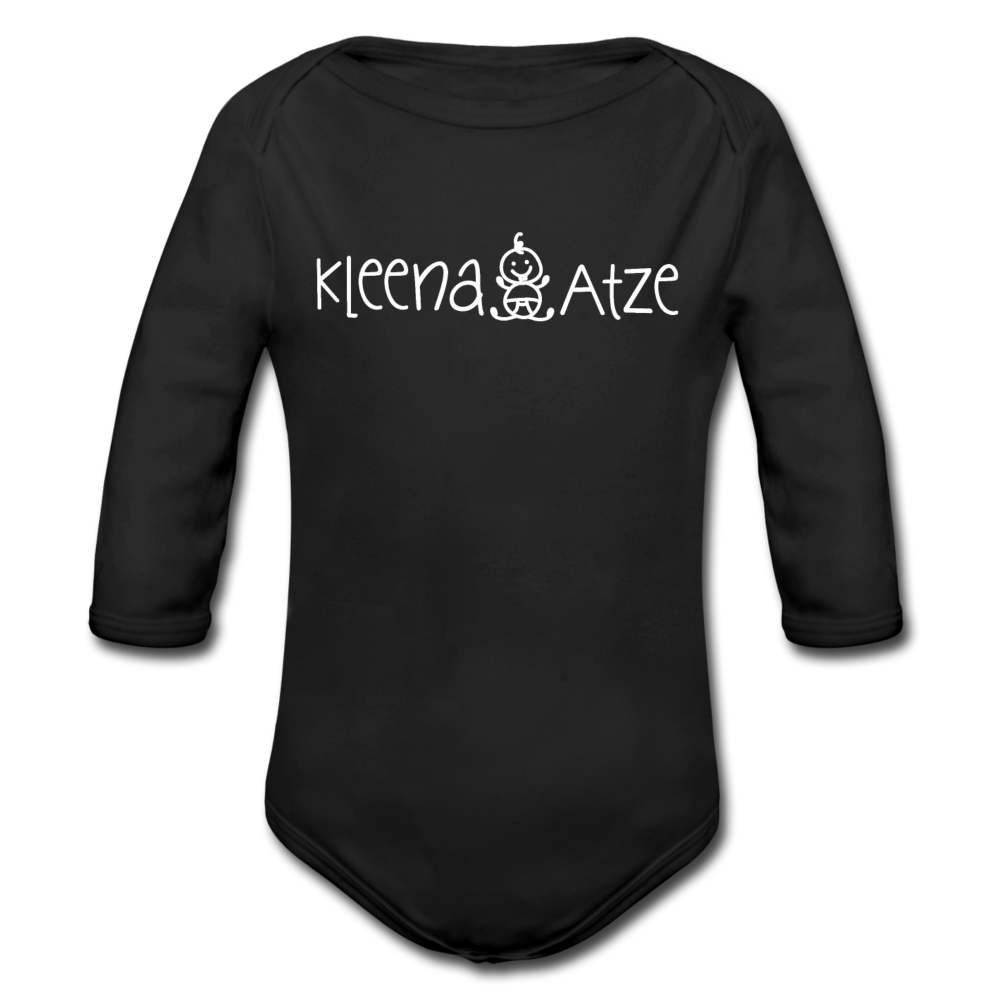 Kleena Atze - Bio-Langarmbody - Schwarz