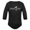 Jroßa atze - Bio-Langarmbody - Schwarz