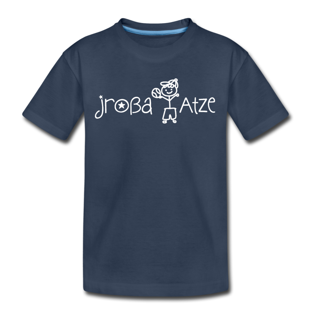 Jroßa atze - Teenager Premium T-Shirt - Navy