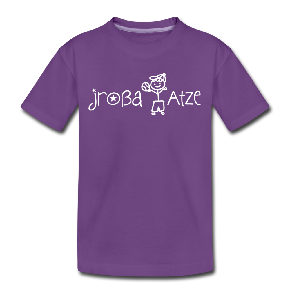 Jroßa atze - Teenager Premium T-Shirt - Lila