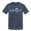Jroßa atze - Teenager Premium T-Shirt - Blau meliert