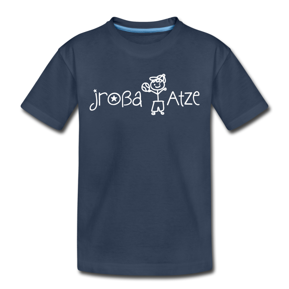 Jroßa atze - Kinder Premium T-Shirt - Navy