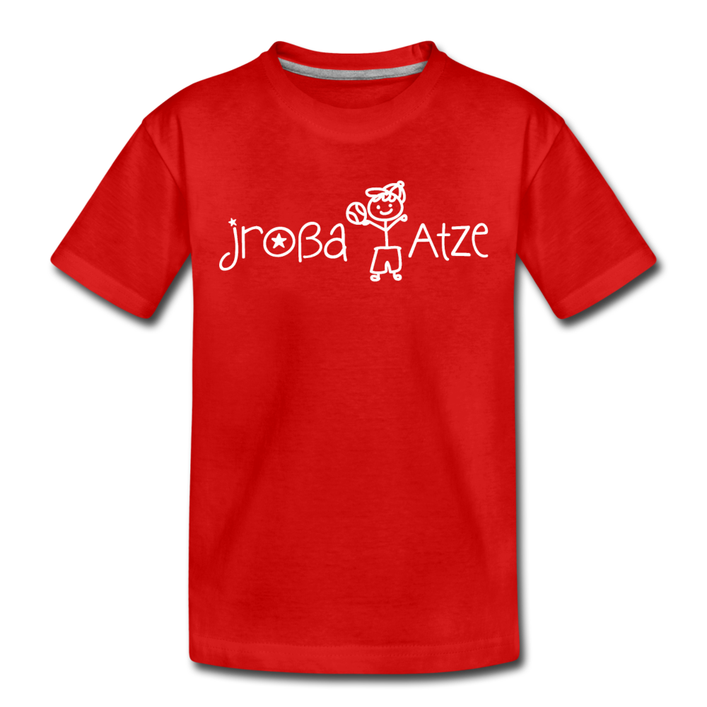 Jroßa atze - Kinder Premium T-Shirt - Rot